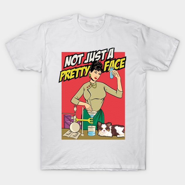 Not Just A Pretty Face T-Shirt by shwewawah